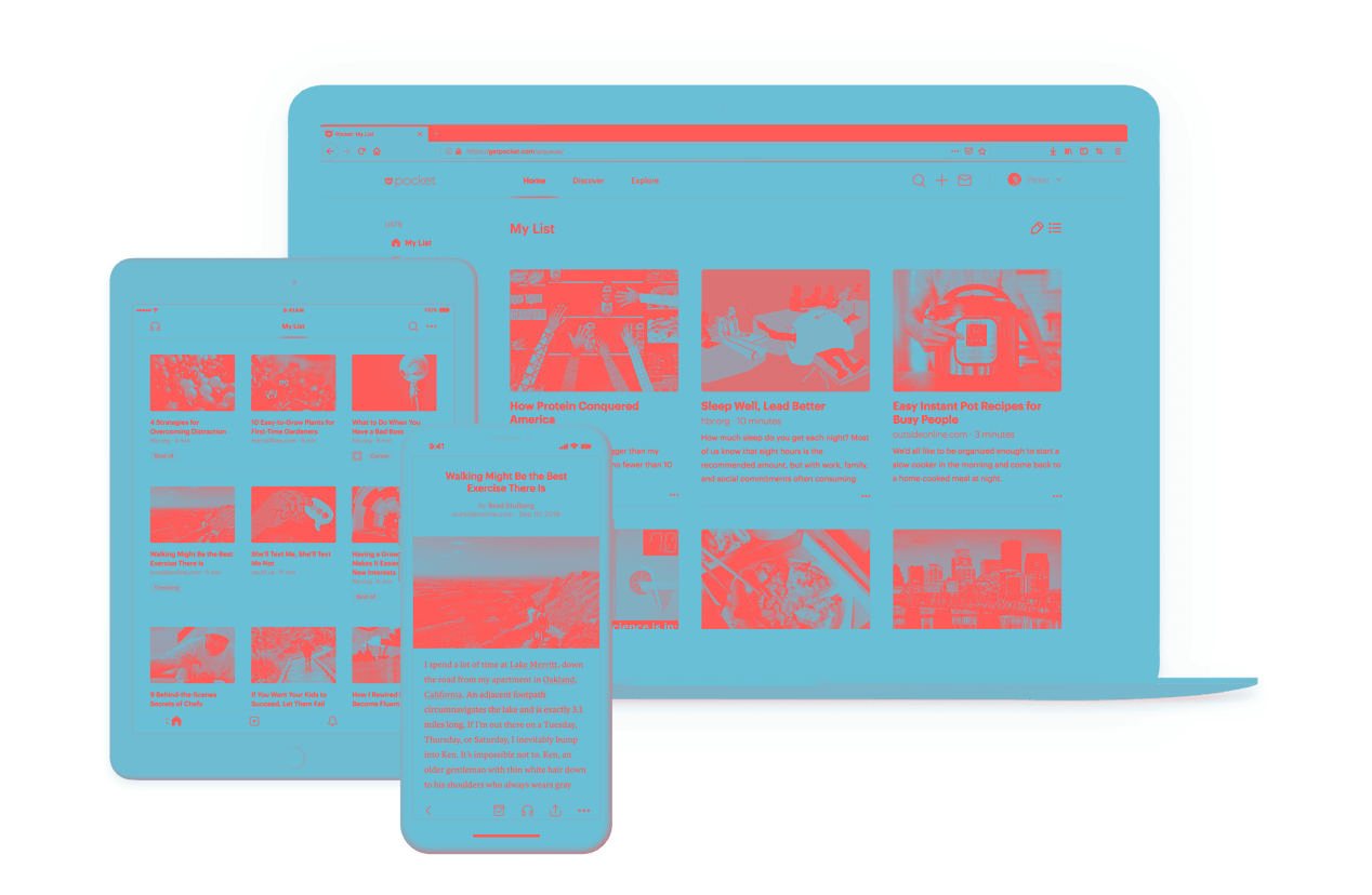 Pocket Stay on Top of InfoOverload